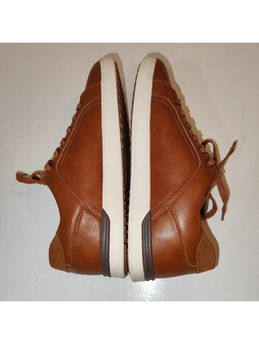 Bruno Marc Casual Dress Sneakers Men's Lace Up Shoes Brown Size 10